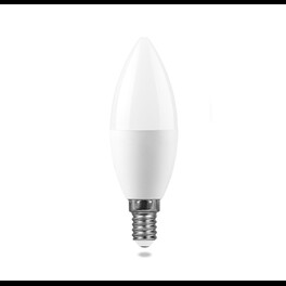 Лампа светодиодная, 15W 230V E14 6400K C37, SBC3715 Feron