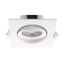 Светильник встраиваемый поворотный квадрат PSP-S 9044 7W 4000K 38° White IP40 Jazzway (распродажа)