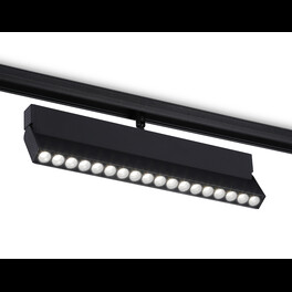 Светильник светодиодный трековый для шинопровода Magnetic GL4081 BK черный 18W 4200K 48V 24° Ambrell