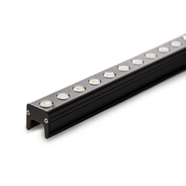 Светильник линейный архитектурный AL-16100 SPI 24В 12Вт RGB SMD5050 48Д 1m черный SignImpress