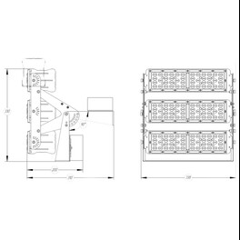 Светильник светодиодный FG 100 300W 5000K Faros