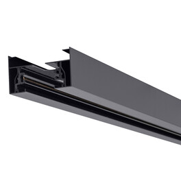 Шинопровод однофазный накладной Standard 220В для трековых светильников Чёрный 2м SignImpress