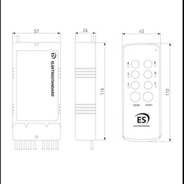 Пульт управления светом Y6 (6 канала) Elektrostandard