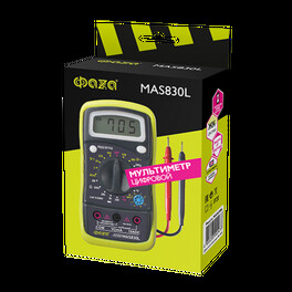Мультиметр ФАZА цифровой MAS830L