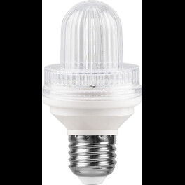 Лампа-строб ,(2W) 230V E27 6400K строб, LB-377 Feron