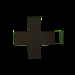 Крест аптечный светодиодный двухсторонний с шагом пикселей 8мм SignImpress